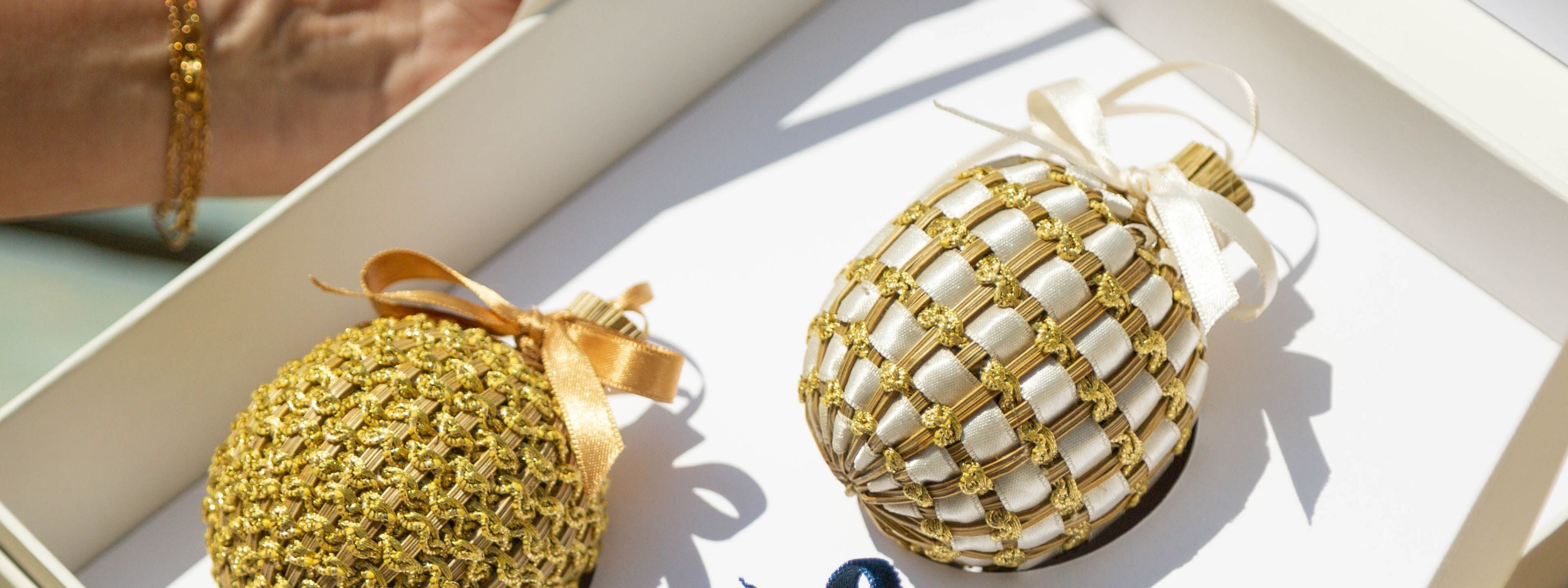 Coffret boule de lavande tressé prestige