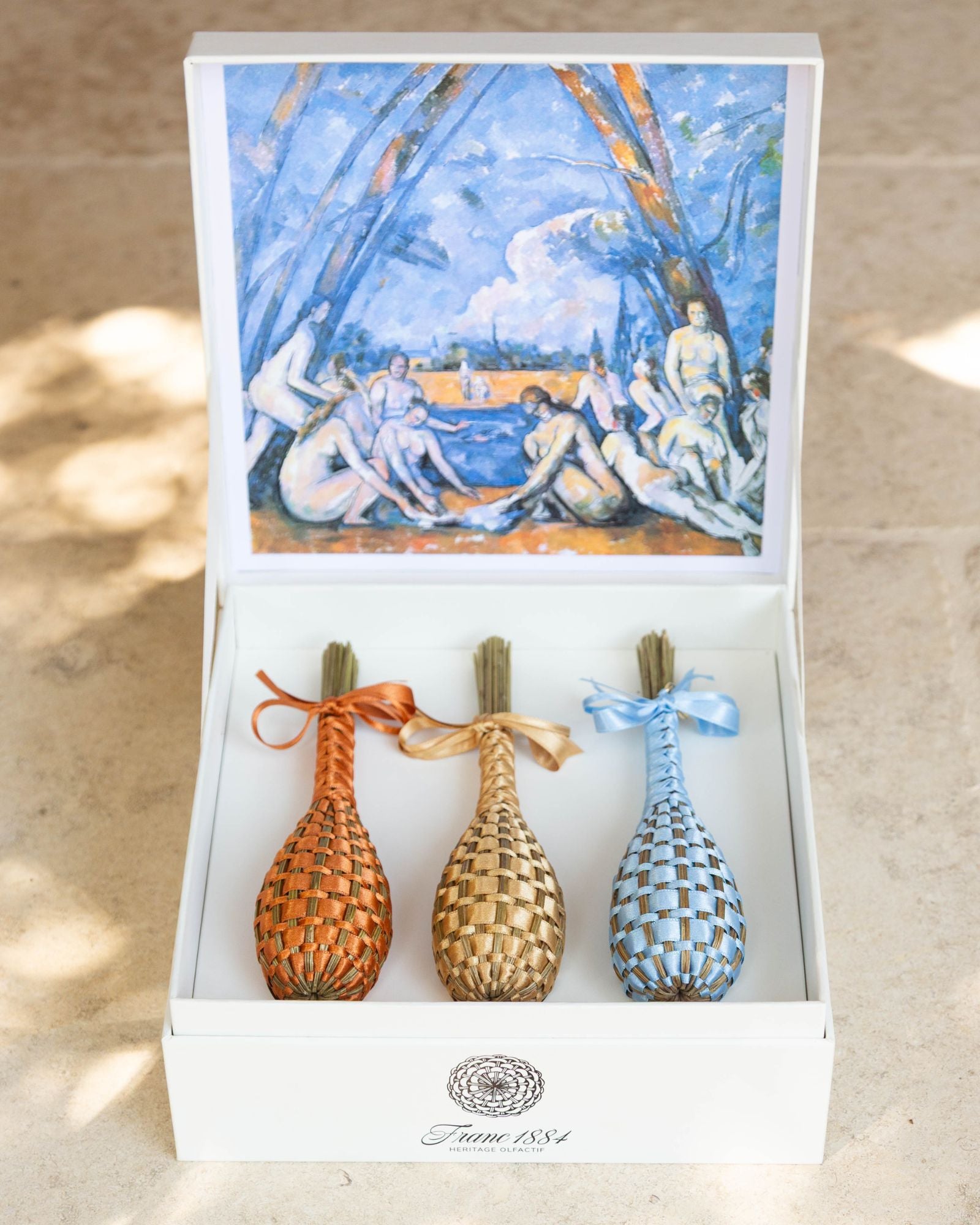 Coffret de fuseaux de lavande collection Cézanne