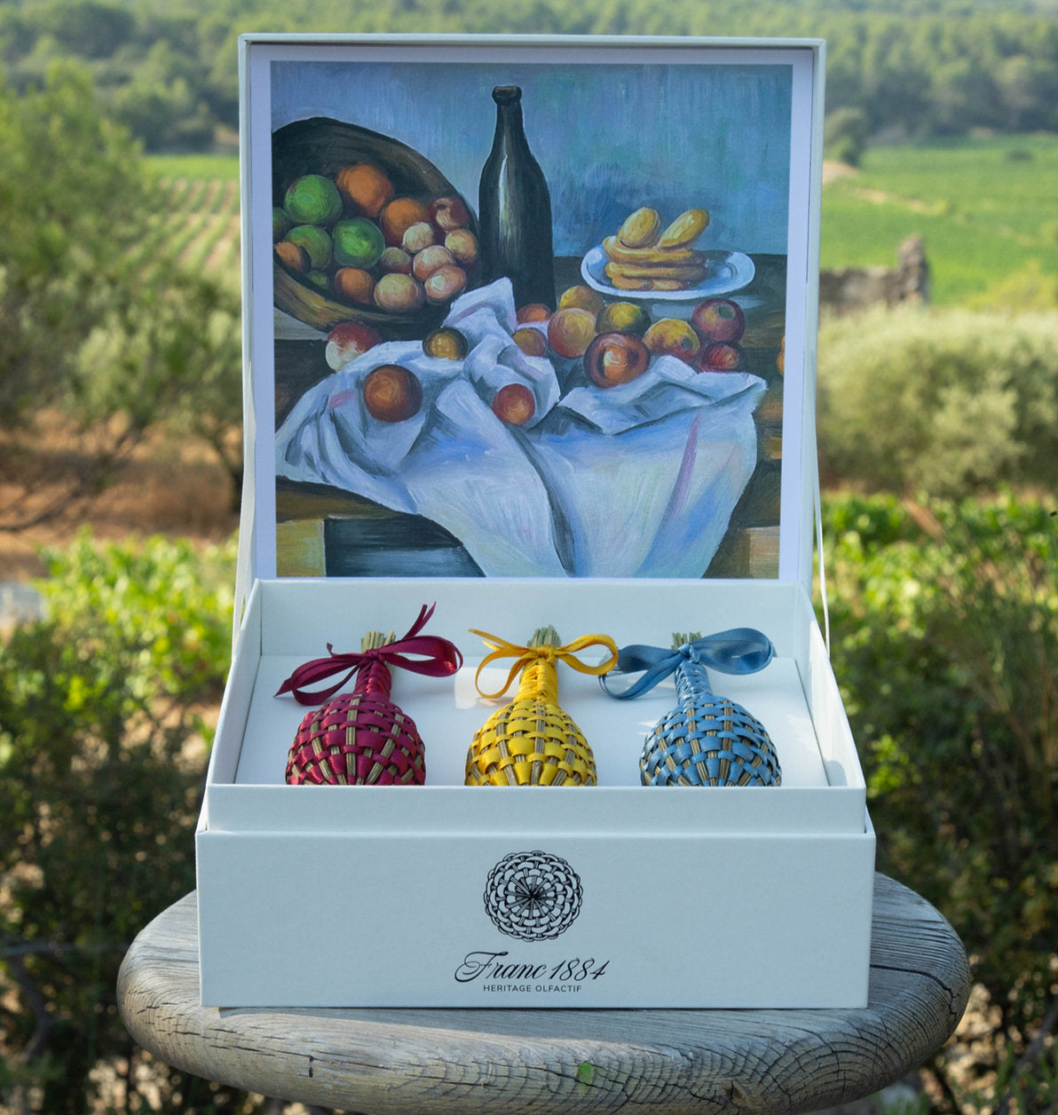 Coffret trio Cézanne Nature Morte