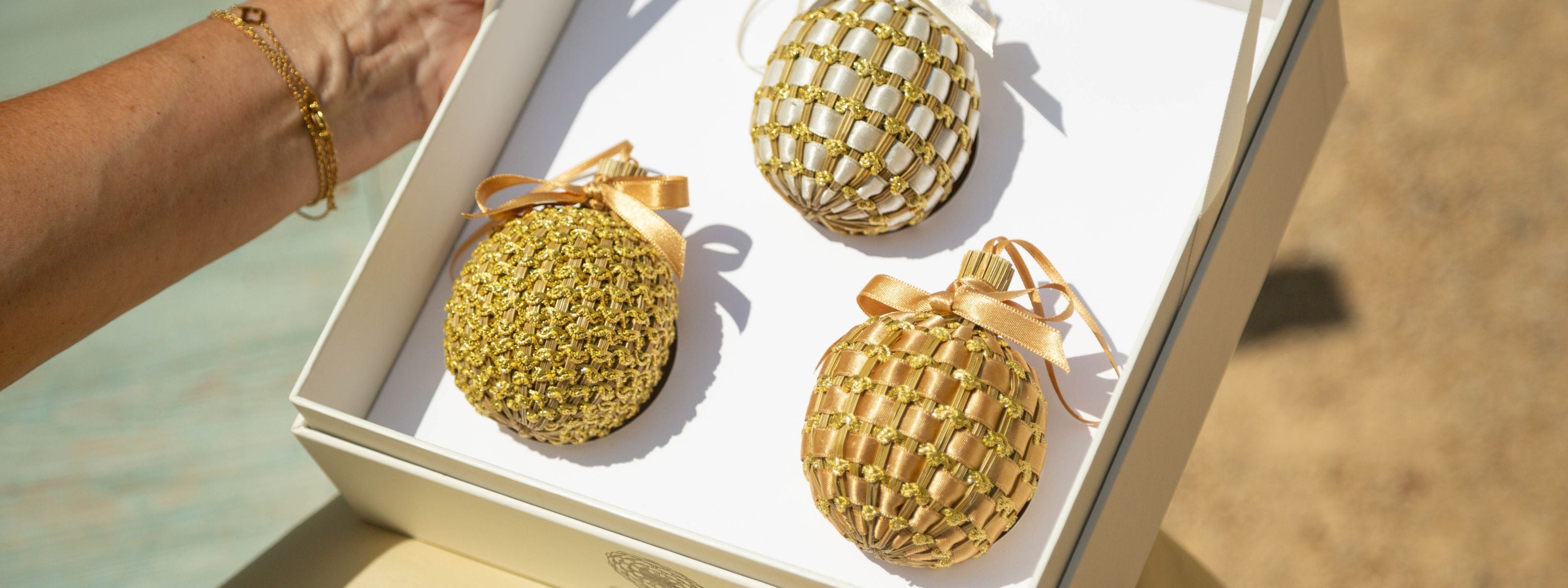 Boules de lavande dans un coffret Franc 1884