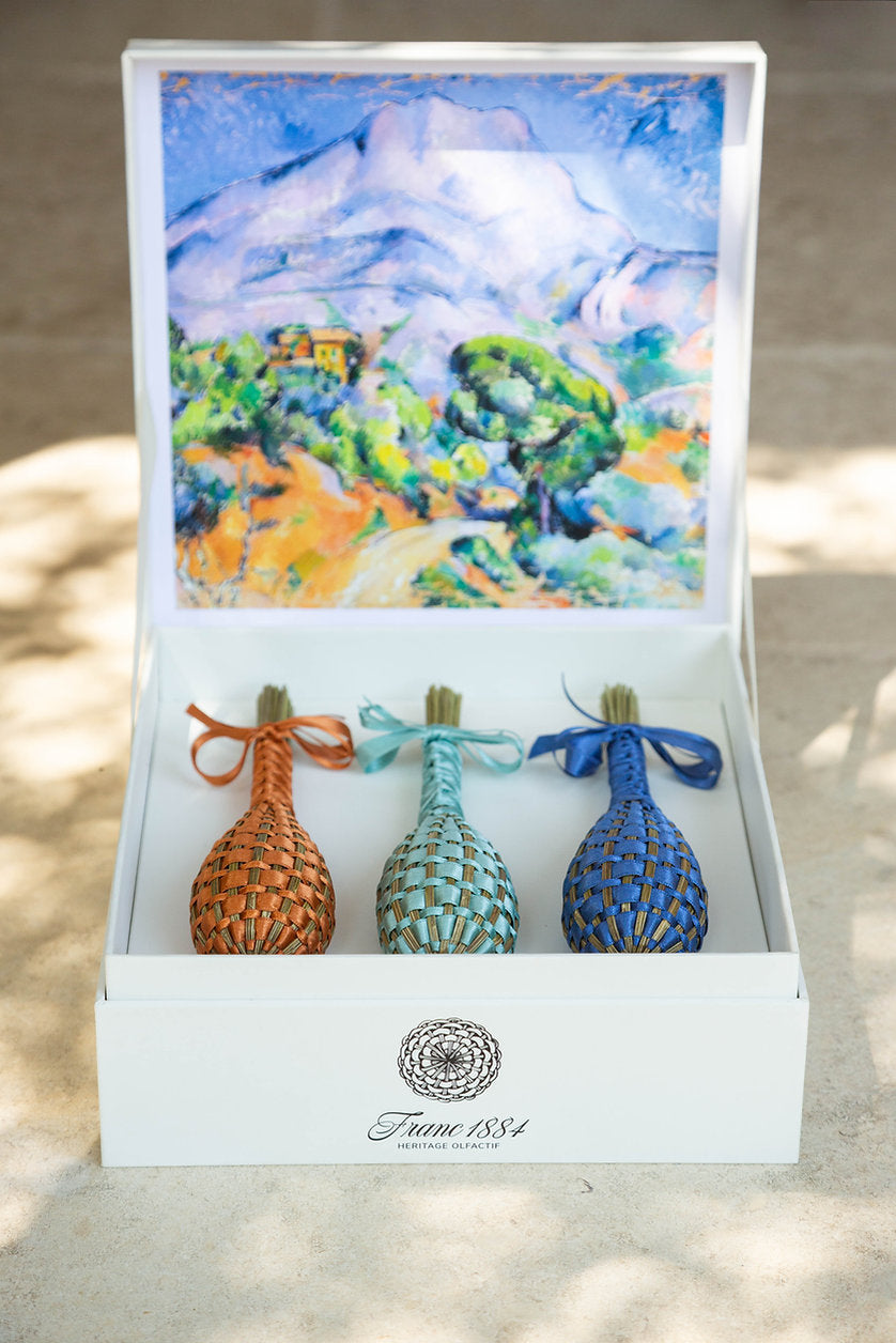Coffret trio Cézanne Sainte Victoire