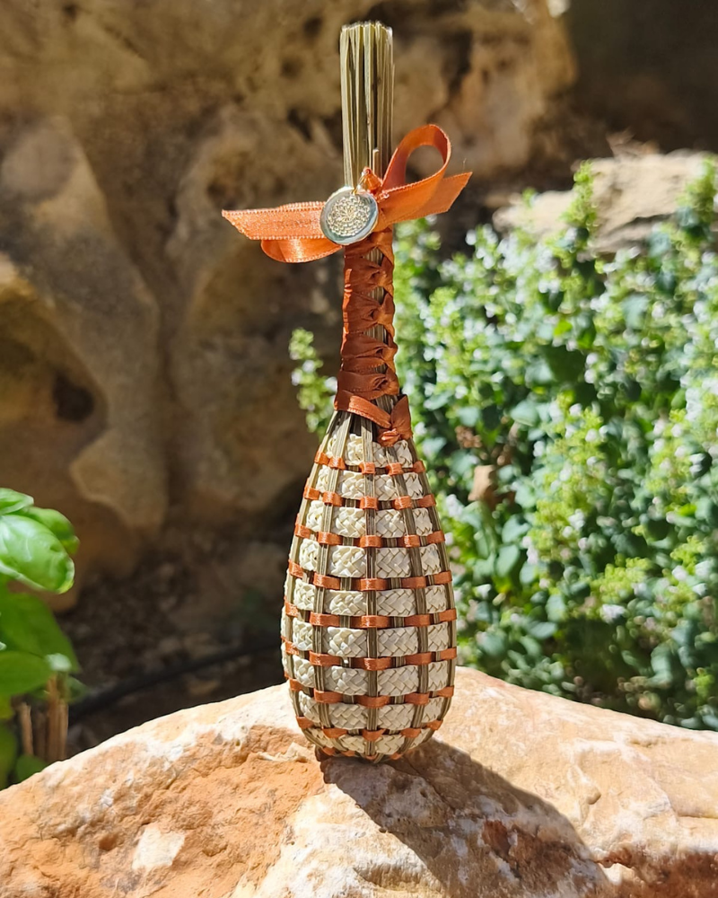 Fuseau de lavande Paille Terracotta Collection Capsule Soleil Tressé Franc 1884 Bendor